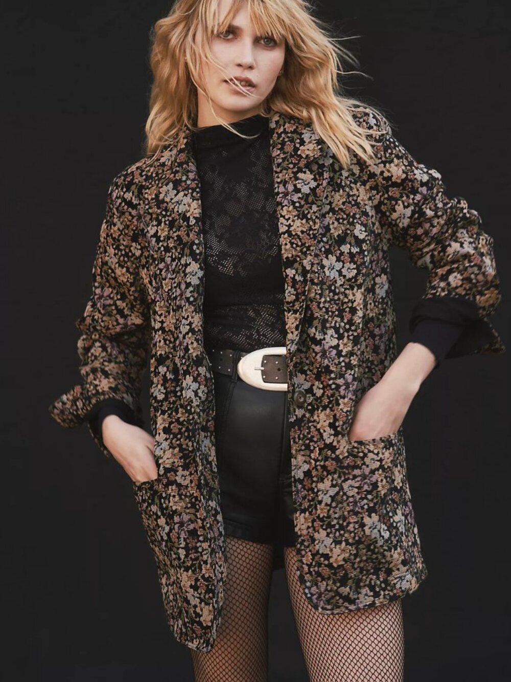 Free People - Bella Floral Tapestry Blazer - XS - NWOT
